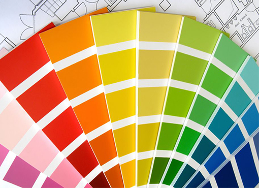 Study of colour and colour planning for interiors. Compilation of the munsell colour chart is the basis for the development of complete colour schemes.