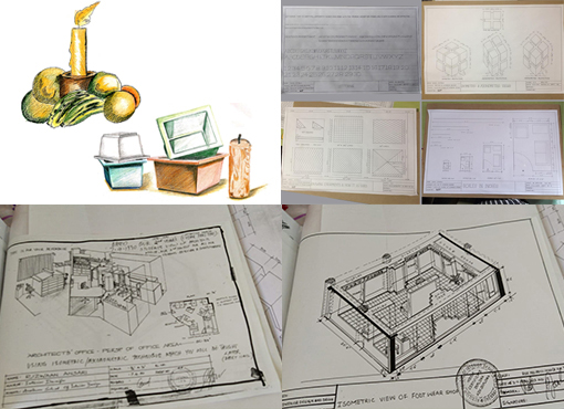 Techniques necessary for interior drafting. An emphasis on measuring techniques & scales.