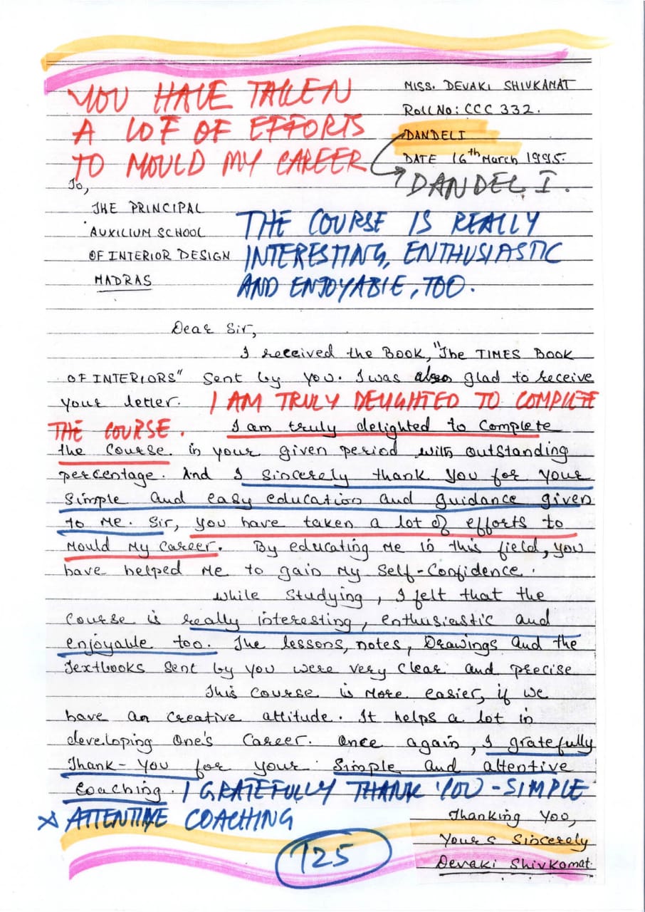 I am truly delighted to complete the Course in your given period with outstanding percentage, and I sincerely thank you for your Simple and easy education and Guidance given to me., Firozabad, Uttar Pradesh